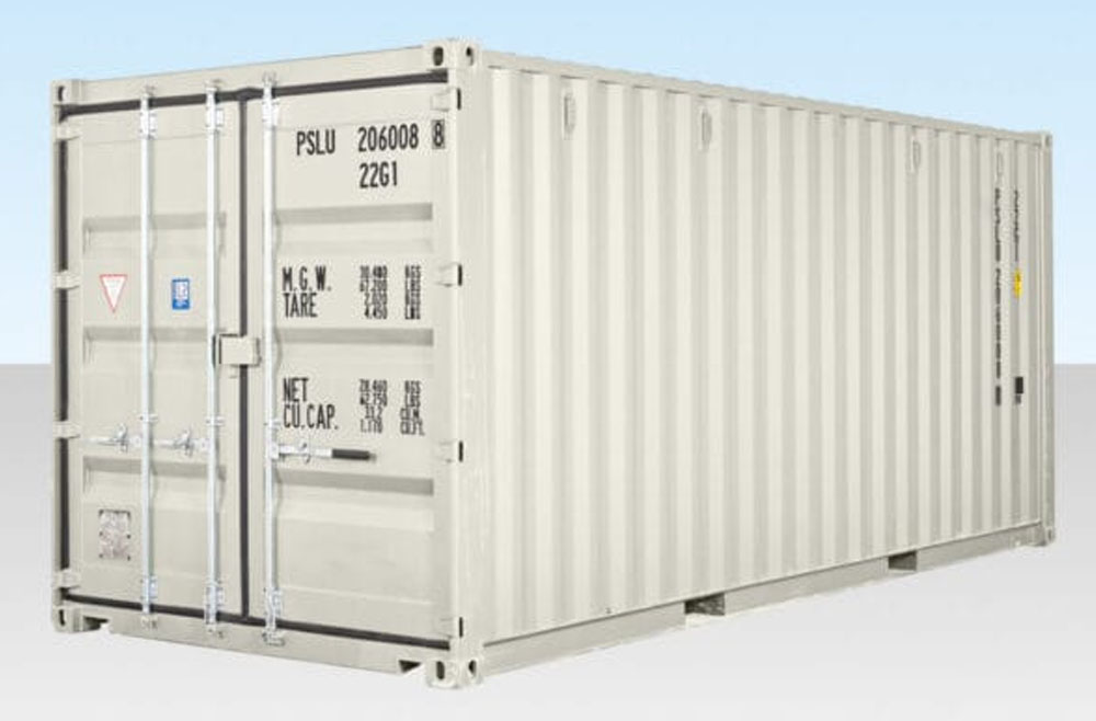 Used Metal Containers