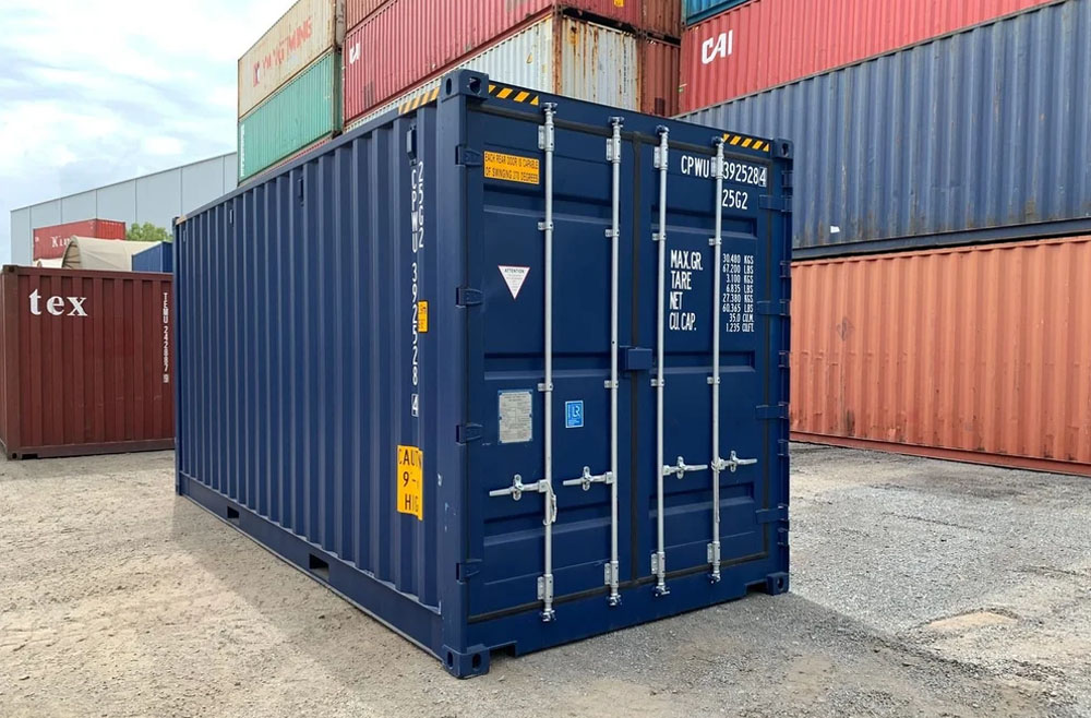 Used Metal Containers